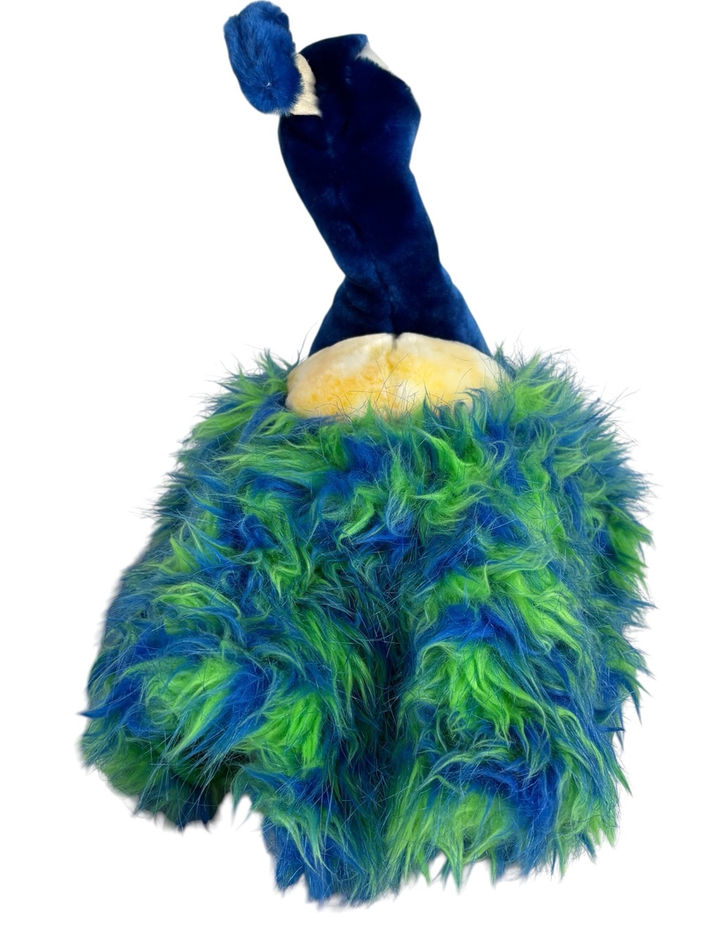 Gund Blue & Green Faux Feather Plume Midnight the Peacock - Picture 4 of 11